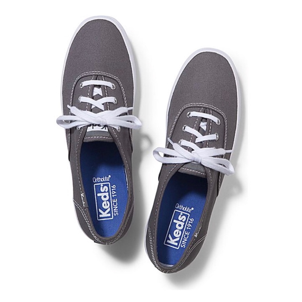 Women Keds Champion Graphite Grey New with box